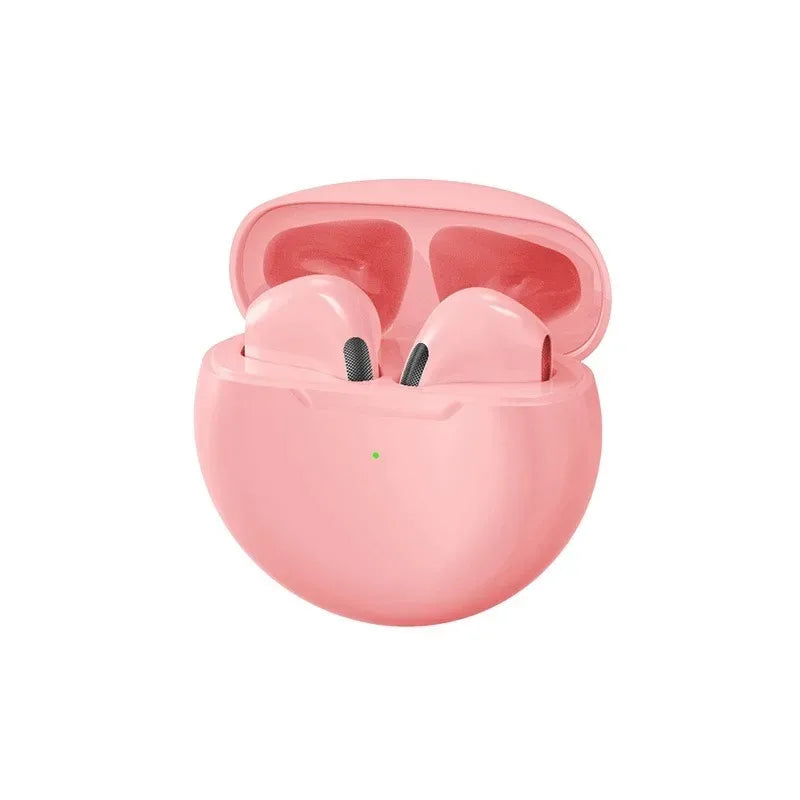 Original Pro 6 TWS Wireless Bluetooth Earphones Headphones Mini Fone Earphone Stereo Sport Headset for Xiaomi Android Earbuds