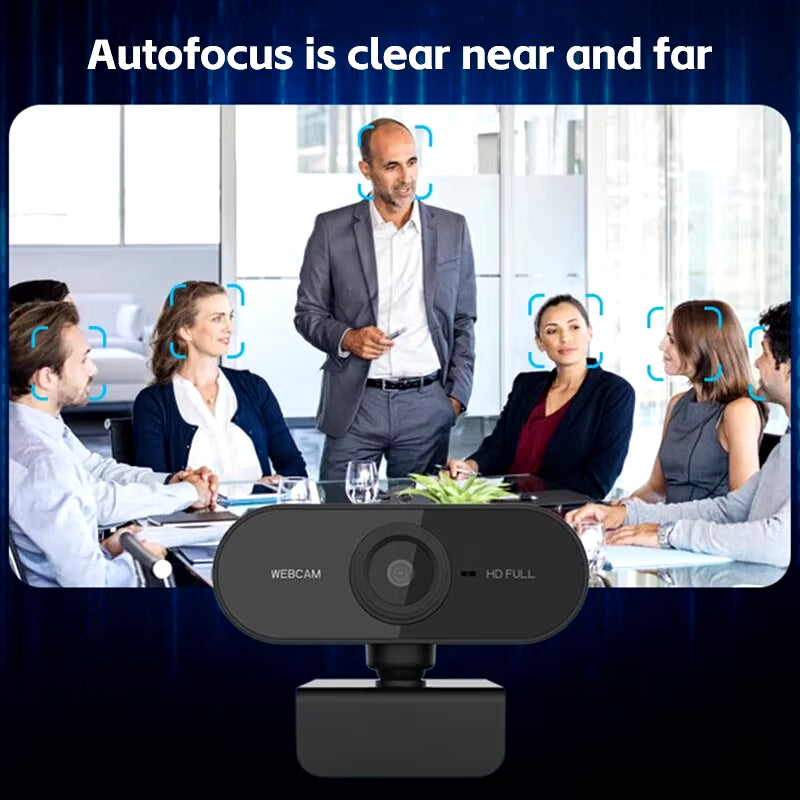 Camera 1080P HD Computer HD USB Camera Built in Microphone USB Network Camera Web Camera for Work with Microphone Tripod